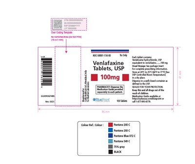 Venlafaxine Tabs 100mg 100 Tablets Rev0614.jpg Venlafaxine Tabs 100mg 100 Tablets - Rev 04-17 - Venlafaxine Tabs 100mg 100 Tablets Rev0614